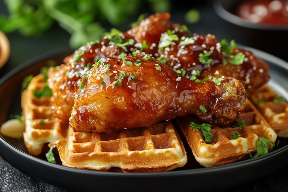 Seoul & Soul Chicken & Waffles 🧇🍖